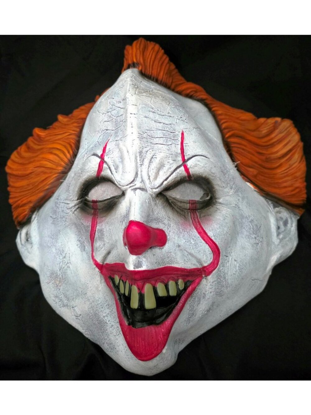 PENNYWISE the Scary Clown 3/4 adult mask Stephen King IT movie Halloween Costume